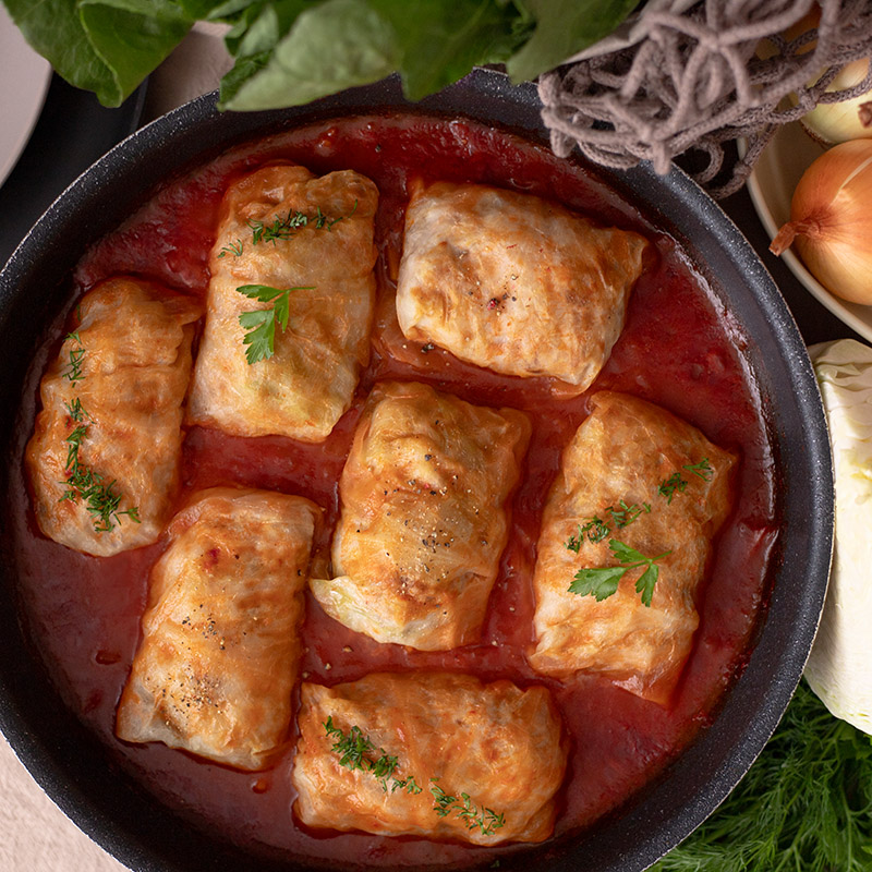картинка Голубцы мясные с рисом 