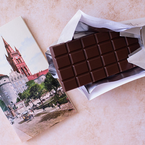 Шоколад молочный, открытка "Alten Konigsberg"