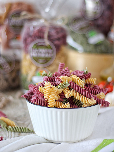 Макаронные изделия "Фузилли" ассорти