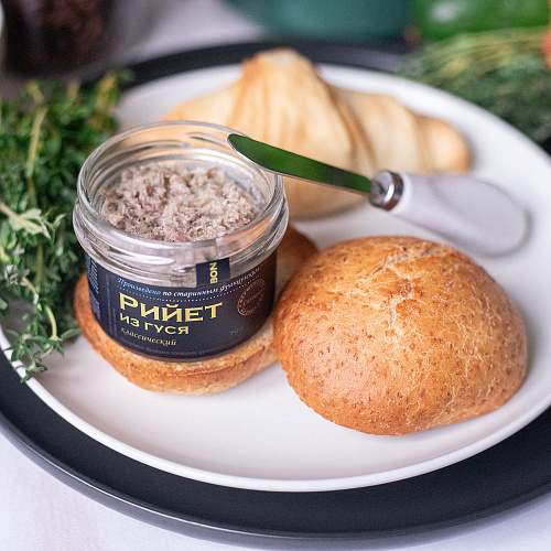 Рийет из гуся классический