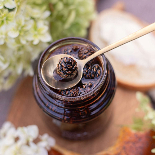 Варенье из сиропа сосновых шишек