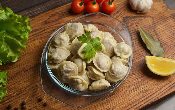 Пельмени фермерские с цыплёнком